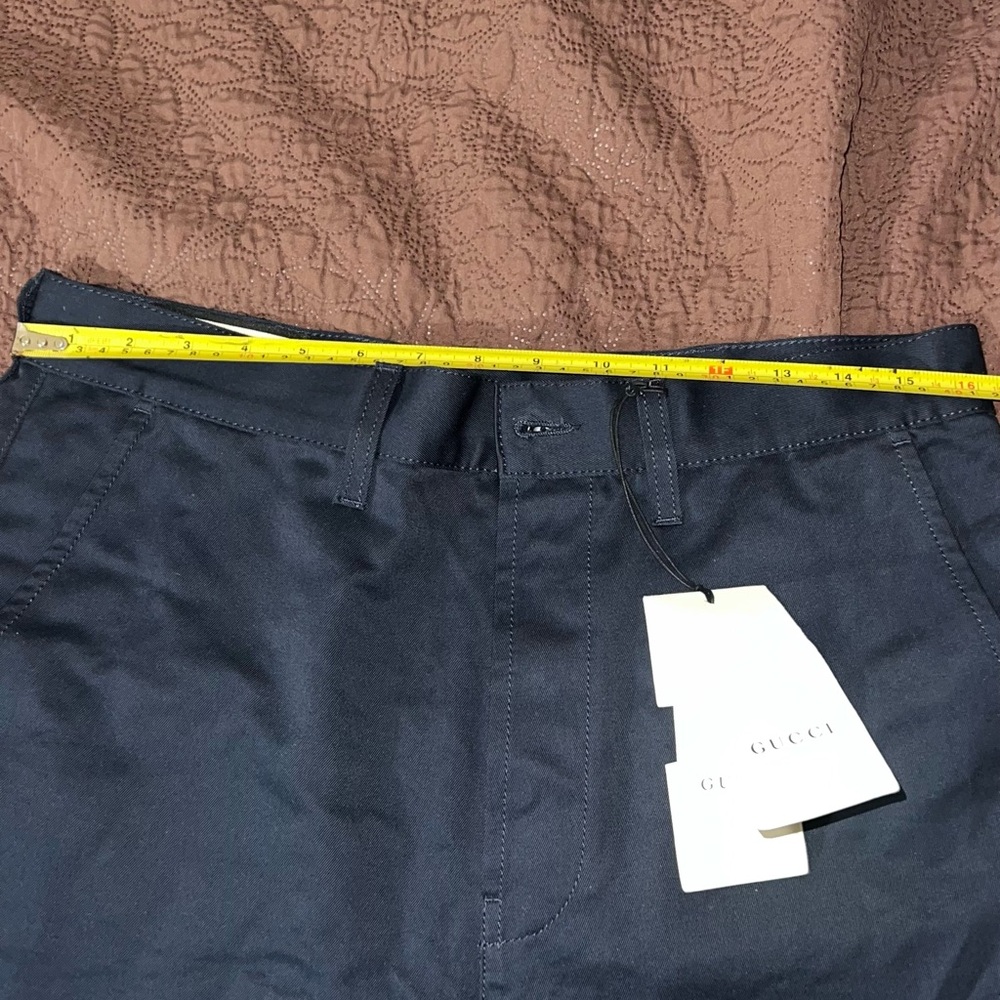 Gucci Men's Navy Blue Shorts - Picture 11 of 14
